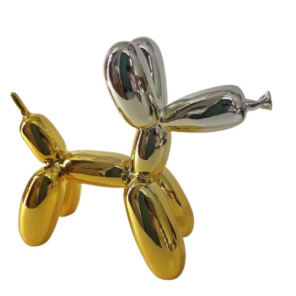 Electroplating Balloon Dog Animal Sculpture - Decorative Home Acc.